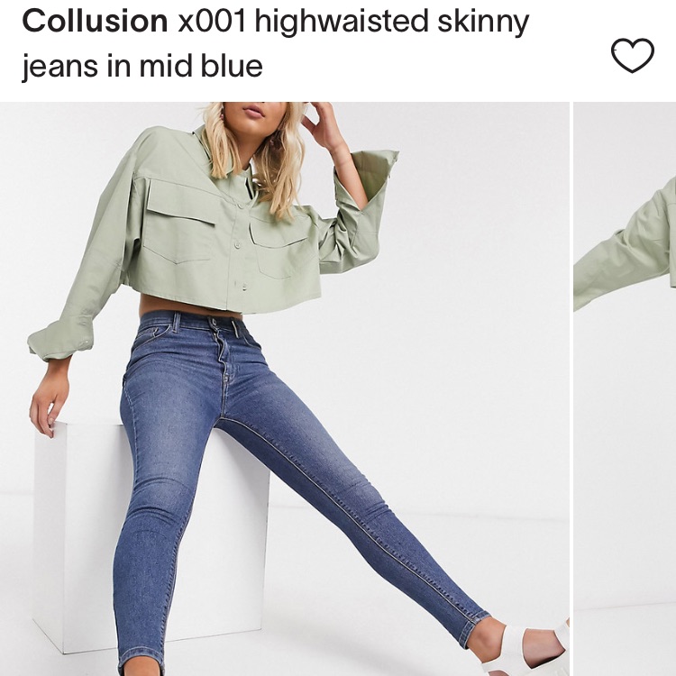 Collusion X001 Skinny 2626 Petite